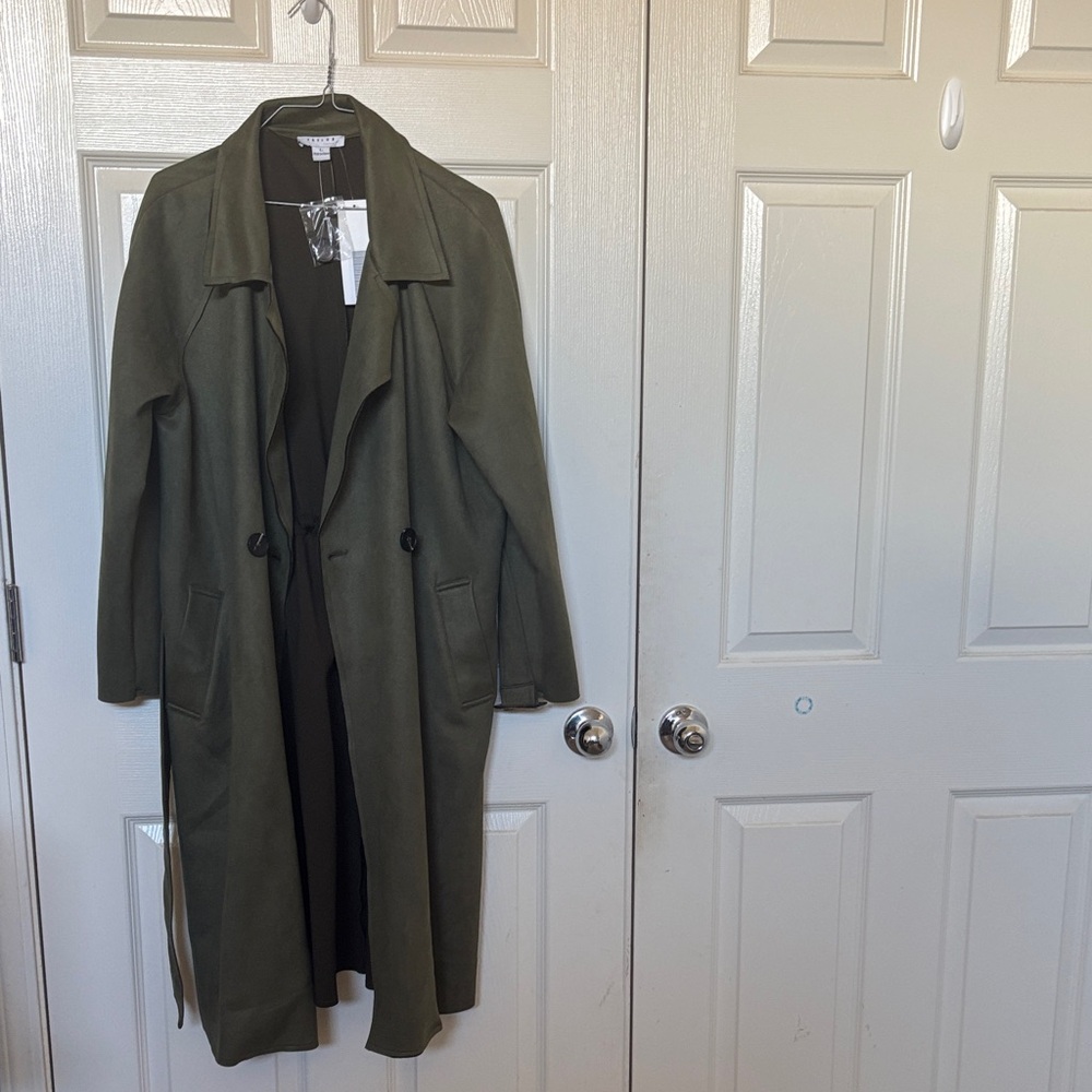 FAVLUX Khaki Women's Trench Coat